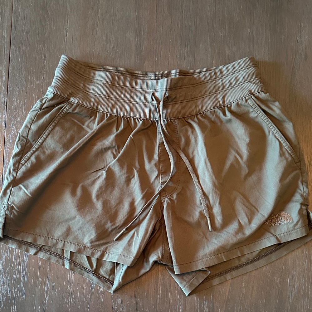The North Face Women's Athletic Army Green Shorts